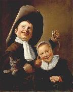Judith leyster A Boy and a Girl with a Cat and an Eel Spain oil painting artist